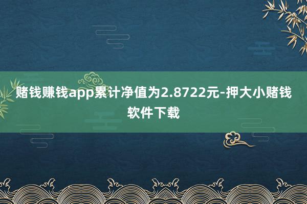 赌钱赚钱app累计净值为2.8722元-押大小赌钱软件下载